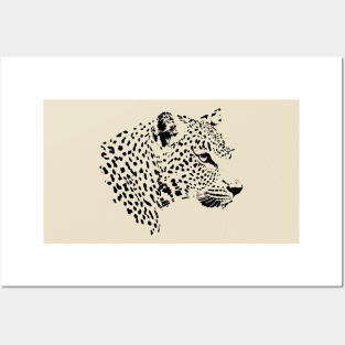 Leopard Close Up | African Wildlife Posters and Art